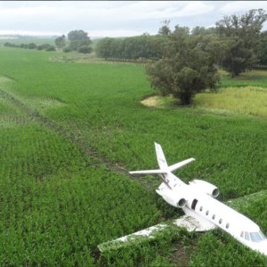 Kapitelbild: Citation Jet Double Flameout reaching cruise level