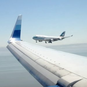 Kapitelbild: Youtube: UA 757 Go-Around @ SFO After Losing Separation w/ Cathay 747