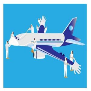 Kapitelbild: Fliegen zur Coronazeit
