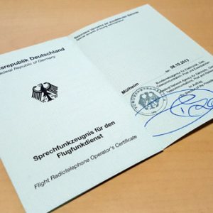 Kapitelbild: Funksprechzeugnis