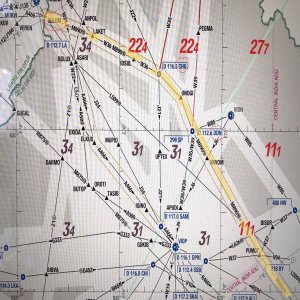 Kapitelbild: Luftfahrer Karte von Indien