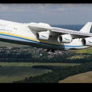 Kapitelbild: AN224 beim Start / Landung