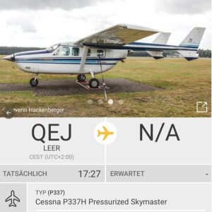 Kapitelbild: Feedback: Skymaster: von ReisePapa