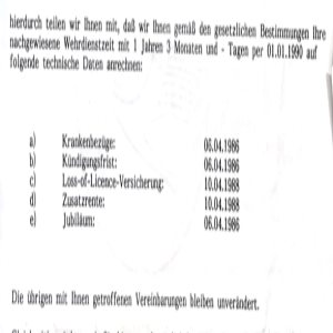 Kapitelbild: Anrechnung von Wehrdienstzeit