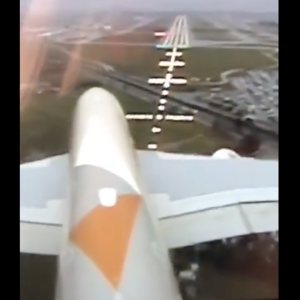 Kapitelbild: A380 Strong X-Wind Landung