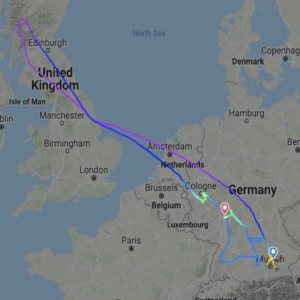 Kapitelbild: LH A350 dreht über Schottland um!