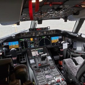Kapitelbild: B777X Cockpit