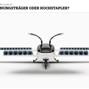 Kapitelbild: Aerokurier Artikel Lilium Jet