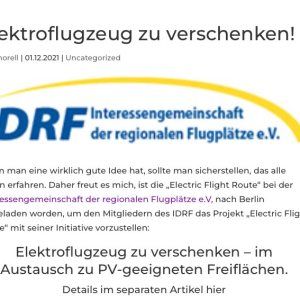 Kapitelbild: Flugzeug gegen Fläche