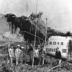 Kapitelbild: Ju52 Abschuss, durch Japan