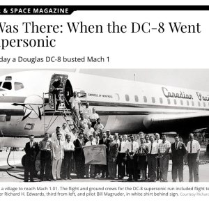Folge 91: When the DC-8 Went Supersonic. Air & Space Magazine