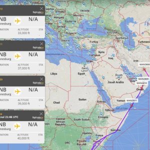 Folge 102: Hinweis von @nblr: 4 A340 spontan nach IKA diverted