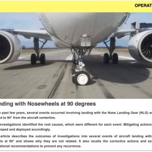 Folge 103: Airbus Safety First zum Thema Nosegear