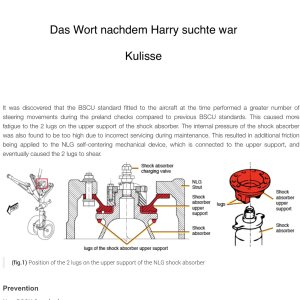 Folge 103: Bugfahrwerk Zentrierungs Kulisse