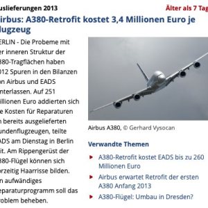 Folge 104: A380 Wing Clams Tausch