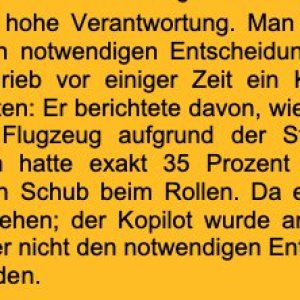 Folge 111: Frage von Kais: Sicherheitskultur bei anderen Airlines