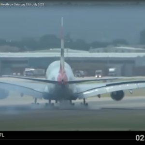 Folge 118: A380 Seitenwind Landung in LHR
