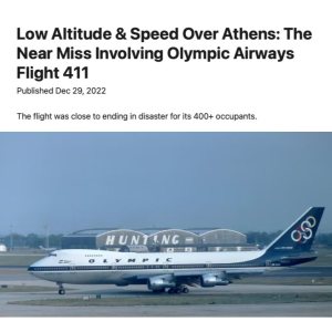 Folge 123: Die Geschichte zum Ende: die der Olympic Airways Flug 411