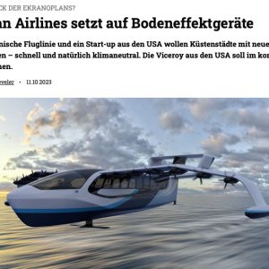 Folge 127: Japan Airlines 'Bodeneffektgerät