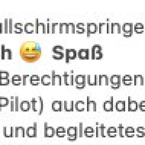 Folge 128: Viele Fragen zum Absetzfliegen.