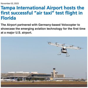 Folge 130: Volocopter in Tampa