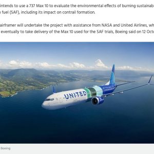 Folge 131: Boeing to study SAF contrails using 737 Max