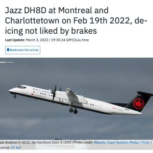 Folge 135: Jazz DH8D at Montreal and Charlottetown on 19.02.22