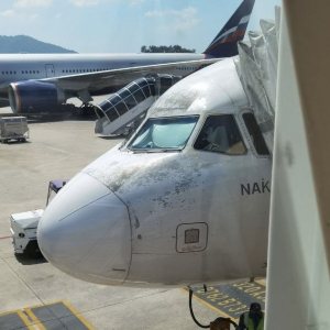 Folge 137: Bild von Gerd: Thai A320 mit Lack Ab