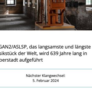 Folge 138: John-Cage-Orgel-Projekt