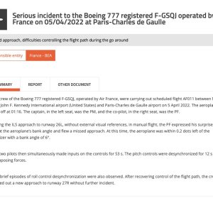 Folge 146: Final Report F-GSQJ B777 at CDG