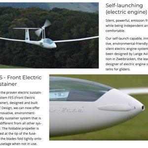 Folge 147: Eigenstartfähige Elektro-Segelflugzeuge