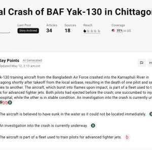 Folge 151: Fatal Crash of BAF Yak-130 in Chittagong