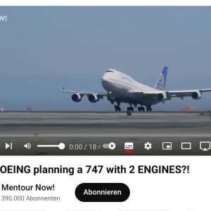 Folge 155: B747 twin Engine?