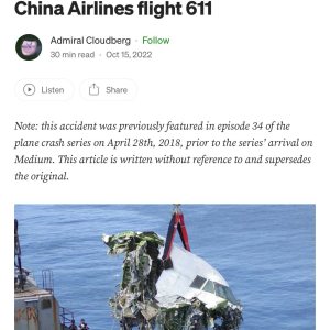 Folge 155: Unfall China Airways B747 B-18255 25.05.2002