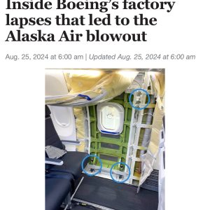 Folge 159: Boeing: Artikel über die „Findings“ zum Door-Plug Vorfall