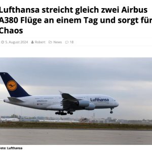 Folge 160: 2 gecancelte A380 Flüge