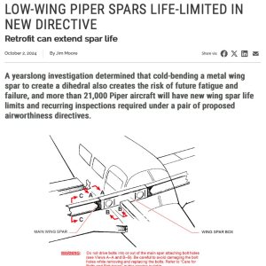 Folge 165: Piper Wing Spar Modifation