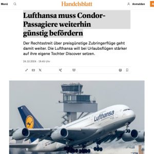 Folge 165: Condor vs Lufthansa
