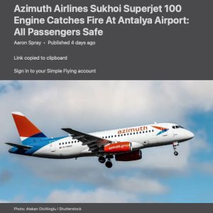Folge 168: Azimuth Airlines at Antaliya airport