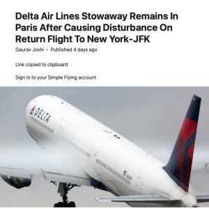 Folge 169: Stowaway on a Flight from JFK➔CDG