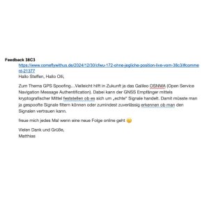 Folge 174: Feedback 38C3