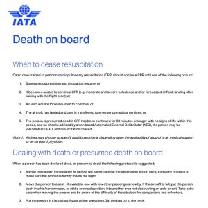 Folge 182: IATA Guide: Death on Board
