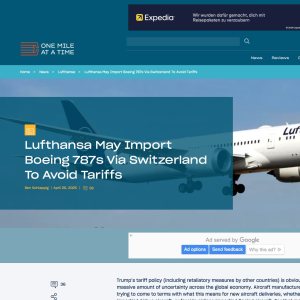 Folge 188: Lufthansa May Import B787s via Switzerland