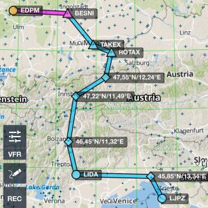 Folge 190: VFR-Route über Bozen
