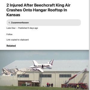 Folge 192: A Beechcraft King Air 90 aircraft crashed