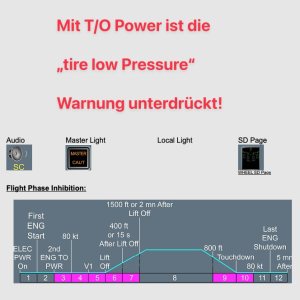 Folge 196: TakeOff Warnung Unterdrückung