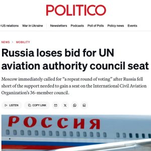 Folge 201: Thema: Russia loses bid for UN aviation authority council seat