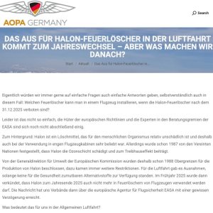 Folge 202: Das Aus Für Halon-Feuerlöscher