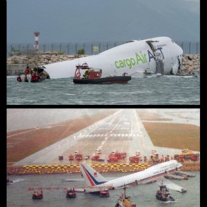 Folge 203: Bildvergleich zu einem Unfall am alten Kai Tak Unfall