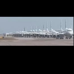 Folge 205: Flugzeug-Warteschlange durch Trump